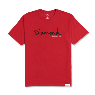 Crewneck Diamond OG Script Grey - Esgotado- na Loja MKD Skate Shop