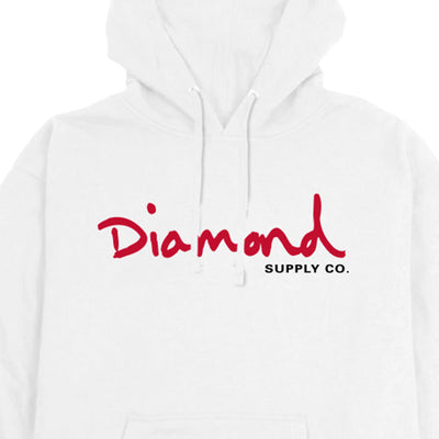 Diamond supply co clearance red sweatshirt